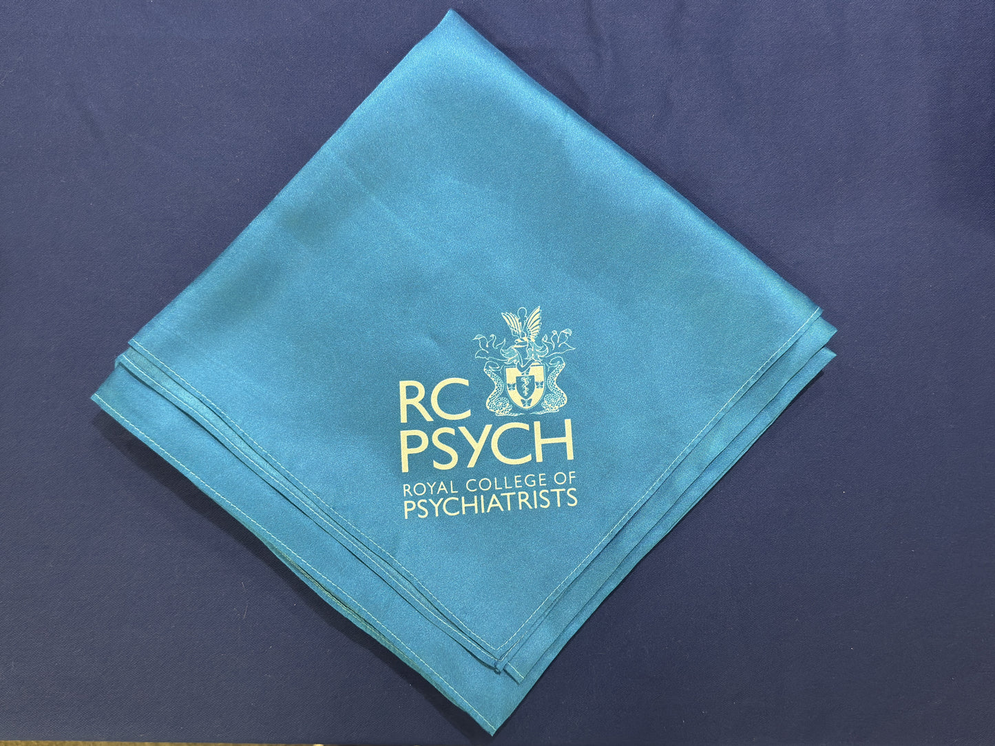 RCPsych Blue Silk Scarf