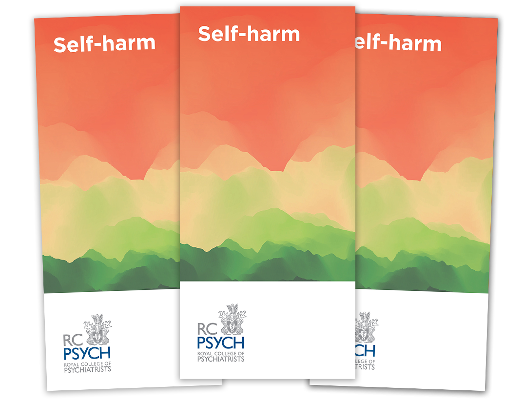 self harm leaflet