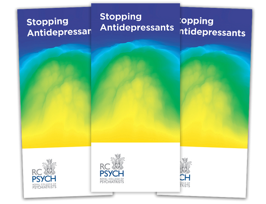 Stopping antidepressants leaflet