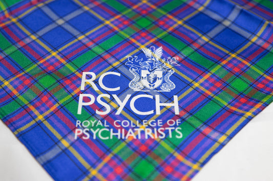 RCPsych Tartan Silk Scarf
