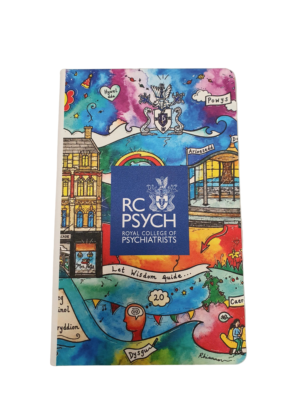 RCPsych Notebook with Welsh Artwork
