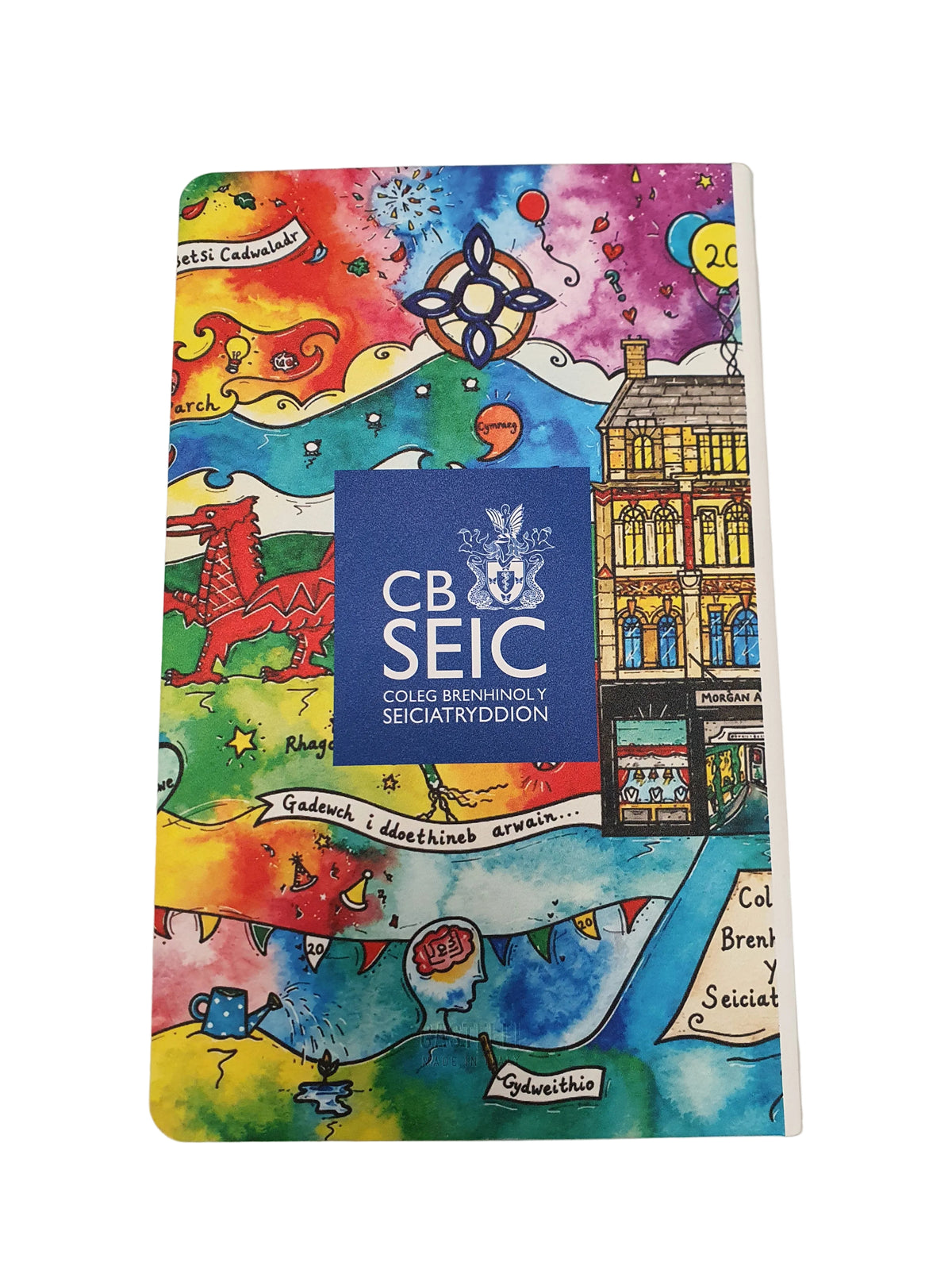 RCPsych Notebook with Welsh Artwork