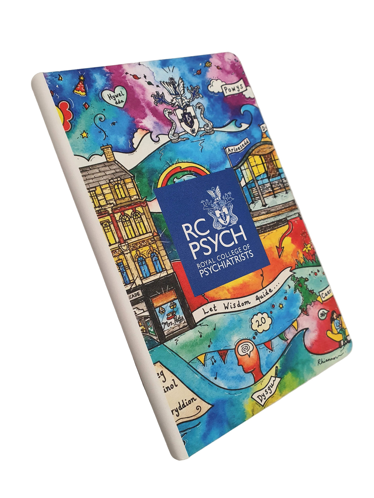 RCPsych Notebook with Welsh Artwork